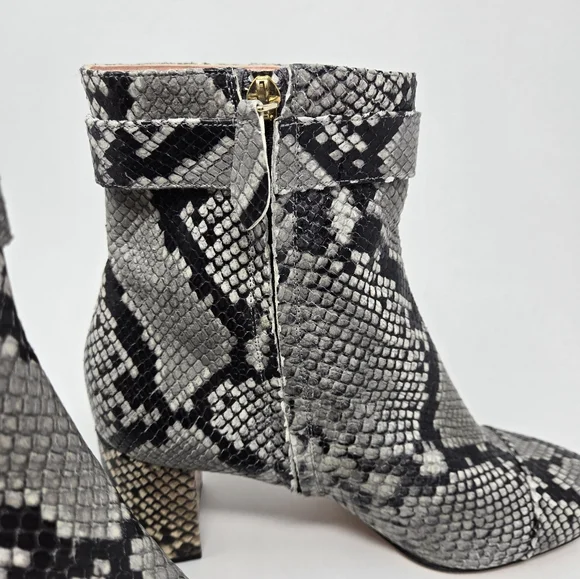 Rochas Python Embossed Boot Size 40 - Picture 9 of 12